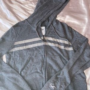 Hollister Cropped ZipUp Hoodie